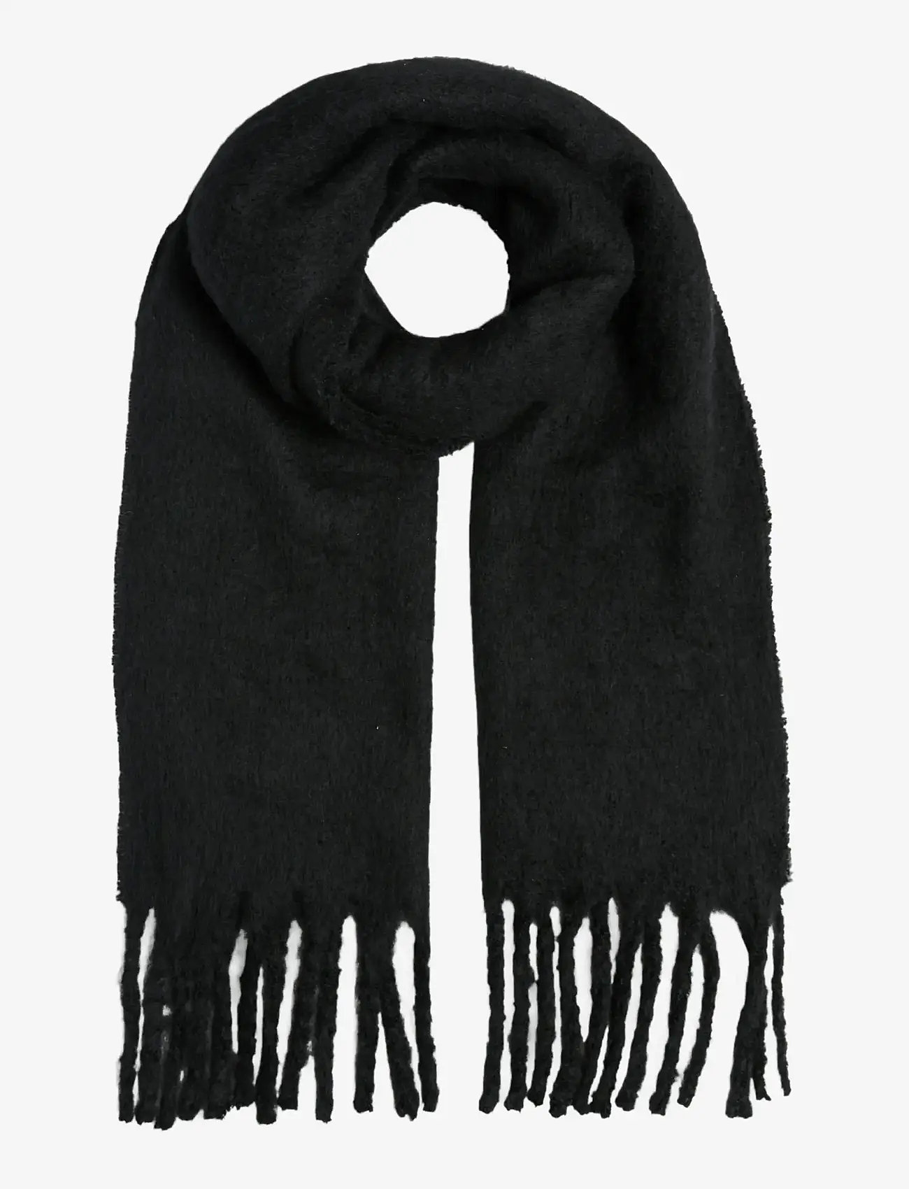 Pieces - PCNIKITA LONG SCARF NOOS BC - winter scarves - black - 1