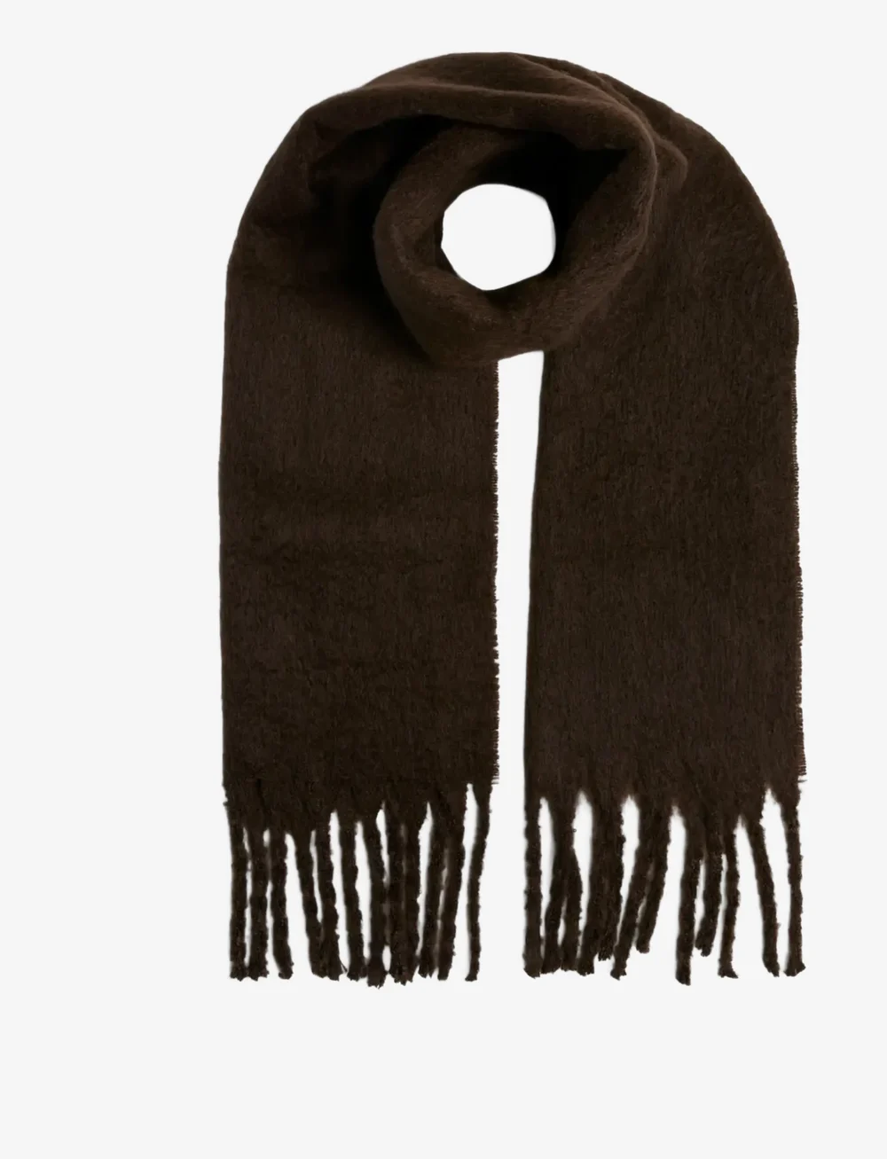 Pieces - PCNIKITA LONG SCARF NOOS BC - halsdukar - hot fudge - 1