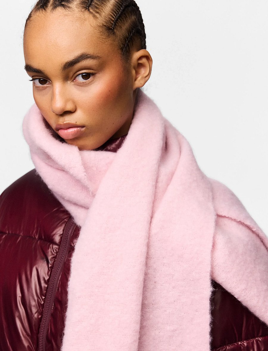 Pieces - PCNIKITA LONG SCARF NOOS BC - winterschals - roseate spoonbill - 3