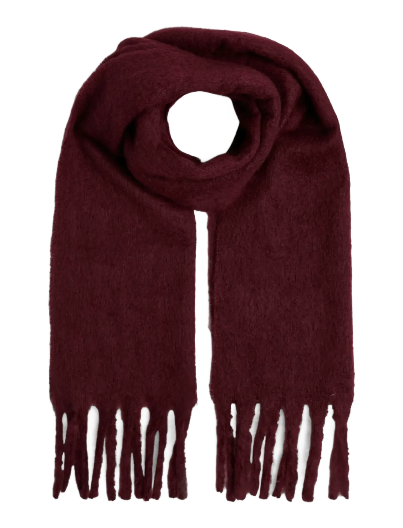 Pieces PCNIKITA LONG SCARF NOOS BC - Tørklæder - TAWNY PORT / burgundy