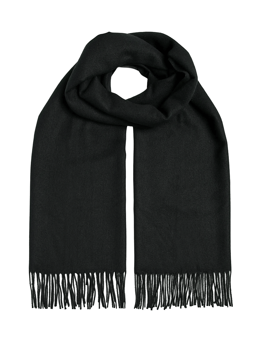 Pieces - PCNOAH LONG SCARF NOOS BC - Šalikai žiemai - black - 1