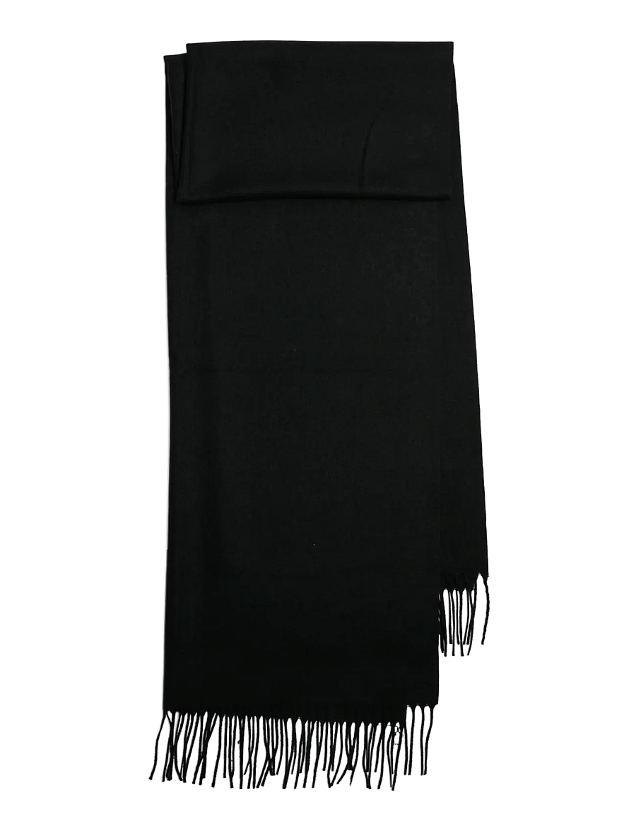 Pieces - PCNOAH LONG SCARF NOOS BC - Šalikai žiemai - black - 3