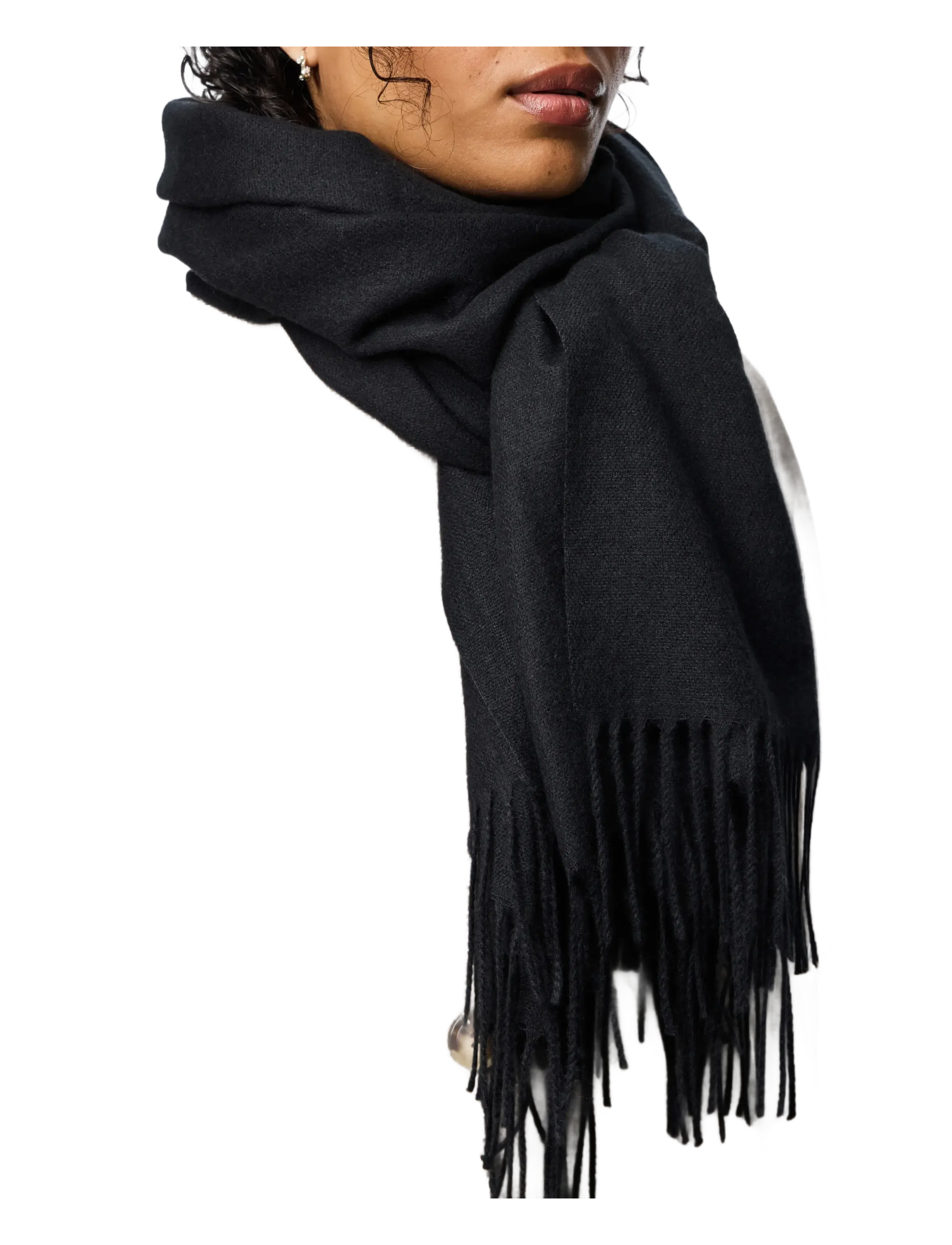 Pieces - PCNOAH LONG SCARF NOOS BC - accessoires - black - 4