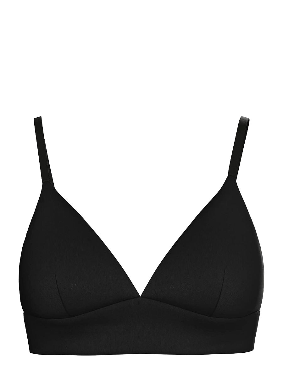 Pieces - PCNAMEE TRIANGLE BRA NOOS - rinnahoidja - black - 1