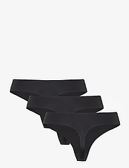 Pieces - PCNAMEE THONG 3-PACK NOOS - seamless trusser - black - 3