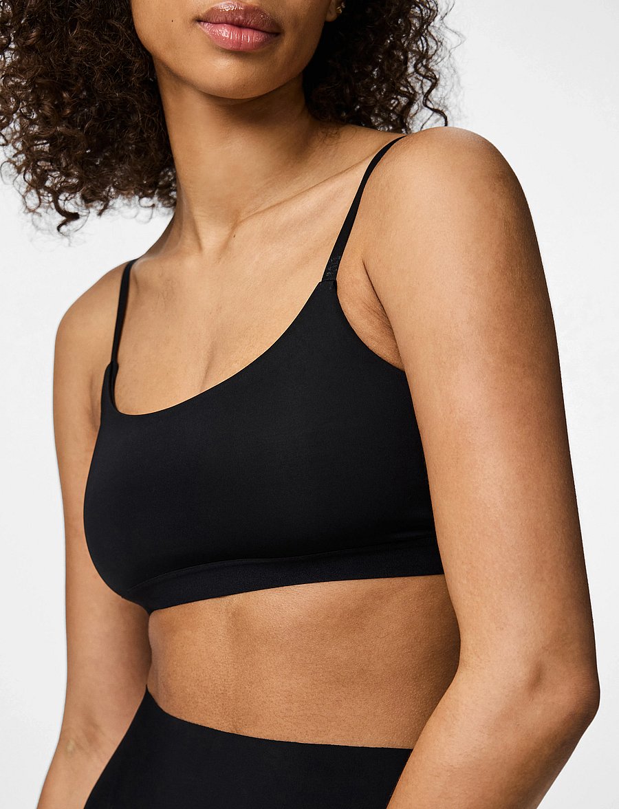 Pieces - PCNAMEE BRA NOOS - tank top rinnahoidjad - black - 4