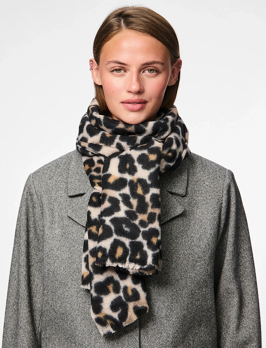 Pieces - PCJORNA LONG SCARF NOOS BC - winterschals - black - 0