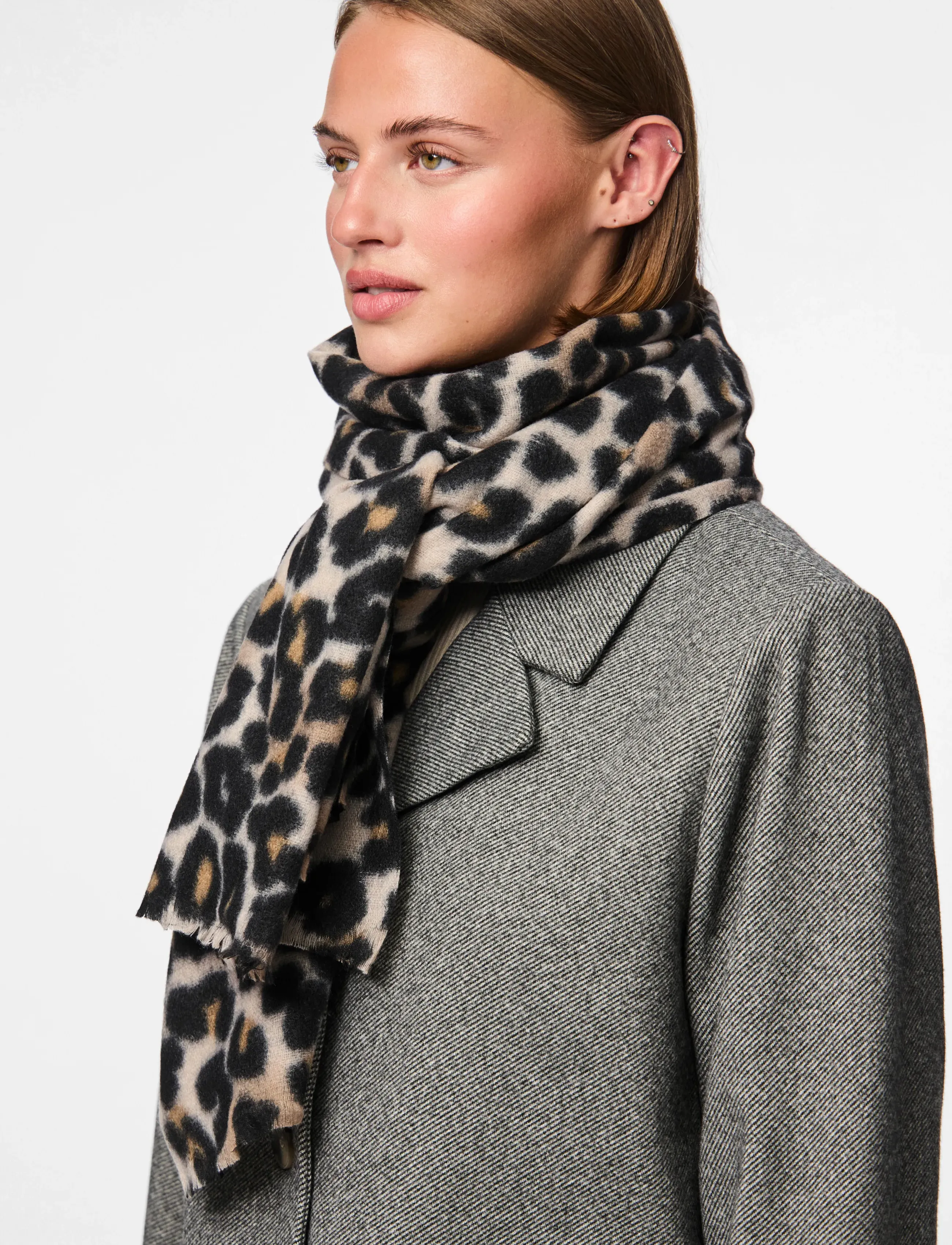 Pieces - PCJORNA LONG SCARF NOOS BC - accessories - black - 2