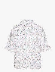 Pieces - PCMILLE 2/4 FRILL SHIRT - marškiniai trumpomis rankovėmis - bright white - 1