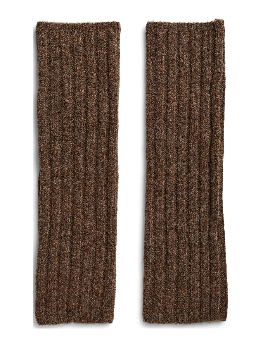Pieces - PCAMINA LEGWARMER BC - fingerhandschuhe - coffee quartz - 0