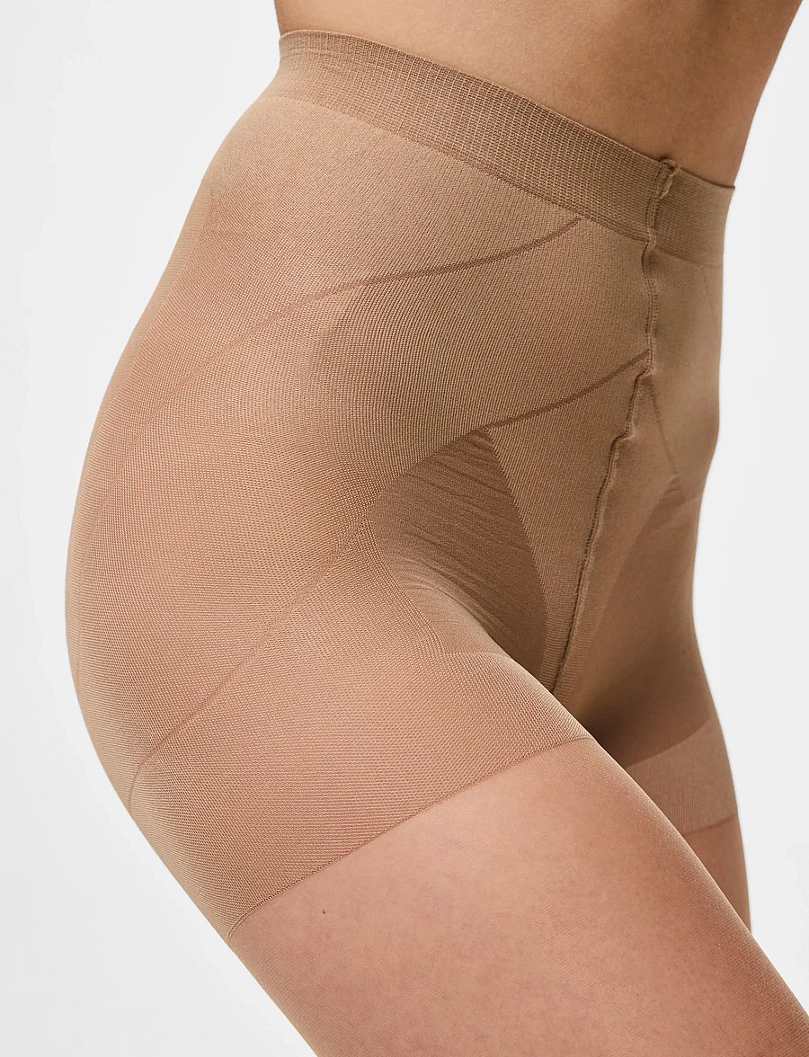 Pieces - PCSHAPER 15 DEN TAN TIGHTS NOOS - special occasions - tan - 4
