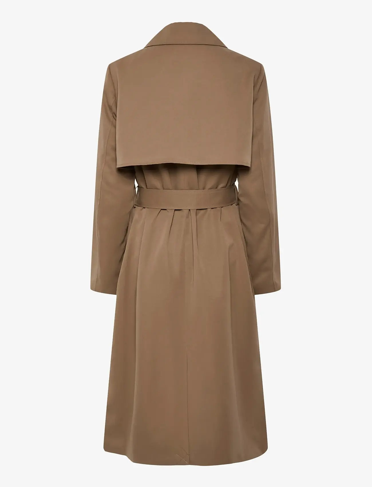 Pieces - PCSCARLETT LS TRENCHCOAT NOOS BC - trenchcoats - brown lentil - 2