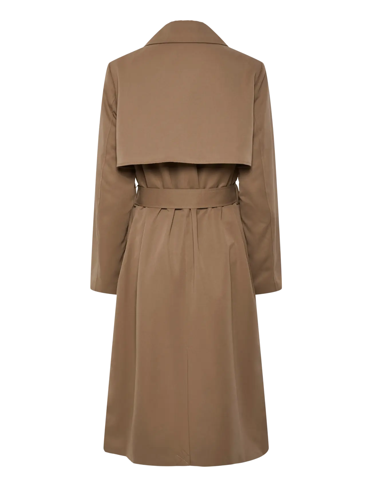 Pieces - PCSCARLETT LS TRENCHCOAT NOOS BC - trenchcoats - brown lentil - 2