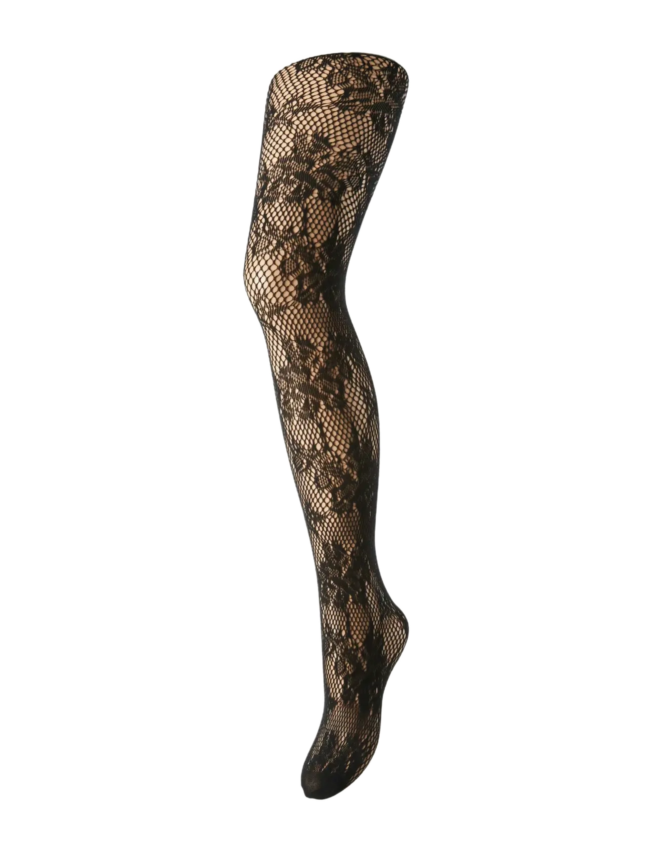 Pieces PCJANE JACQUARD TIGHTS NOOS - Strumpfhosen - BLACK / black