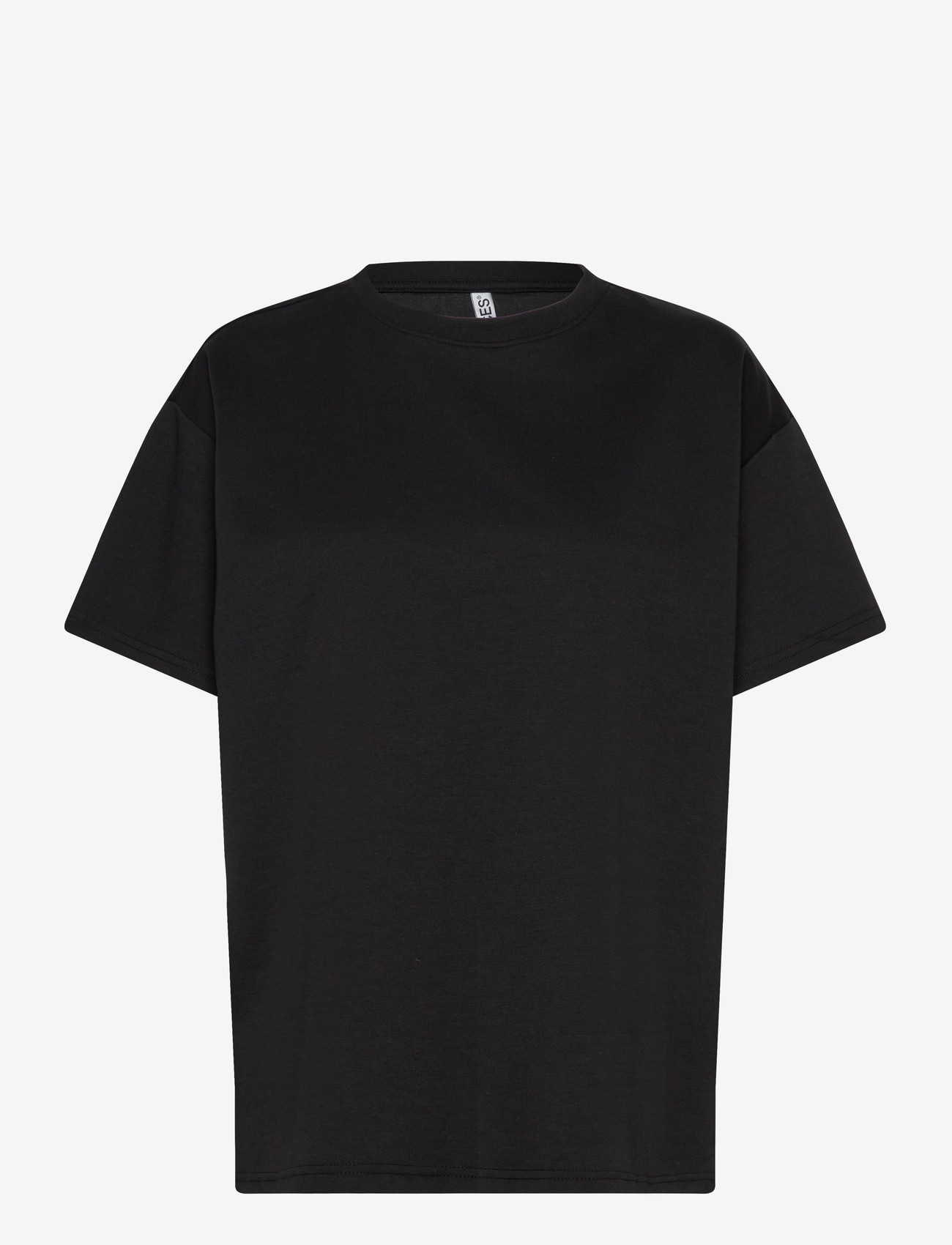 Pieces - PCSKYLAR SS OVERSIZED TEE JRS NOOS - t-shirts - black - 1