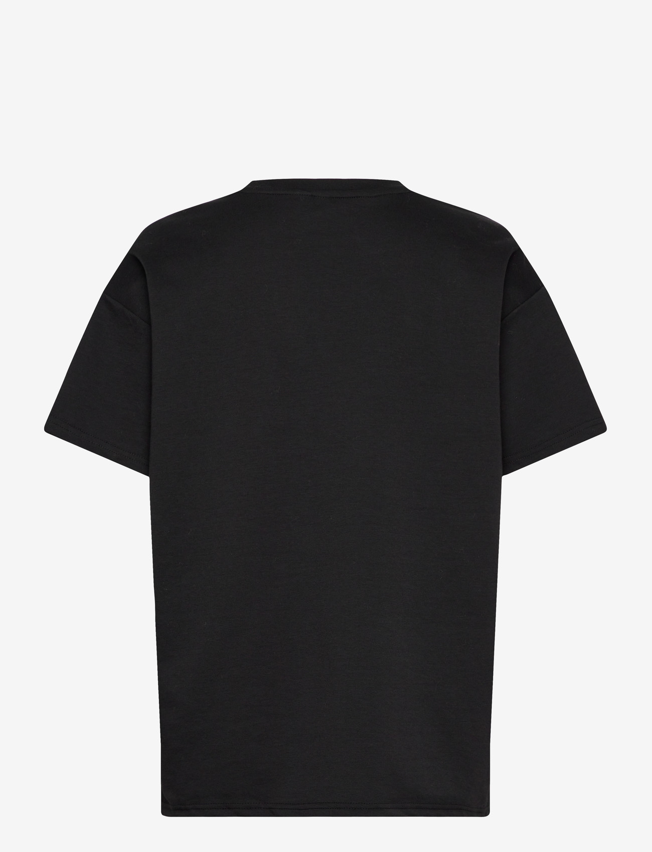 Pieces - PCSKYLAR SS OVERSIZED TEE JRS NOOS - t-shirts - black - 2