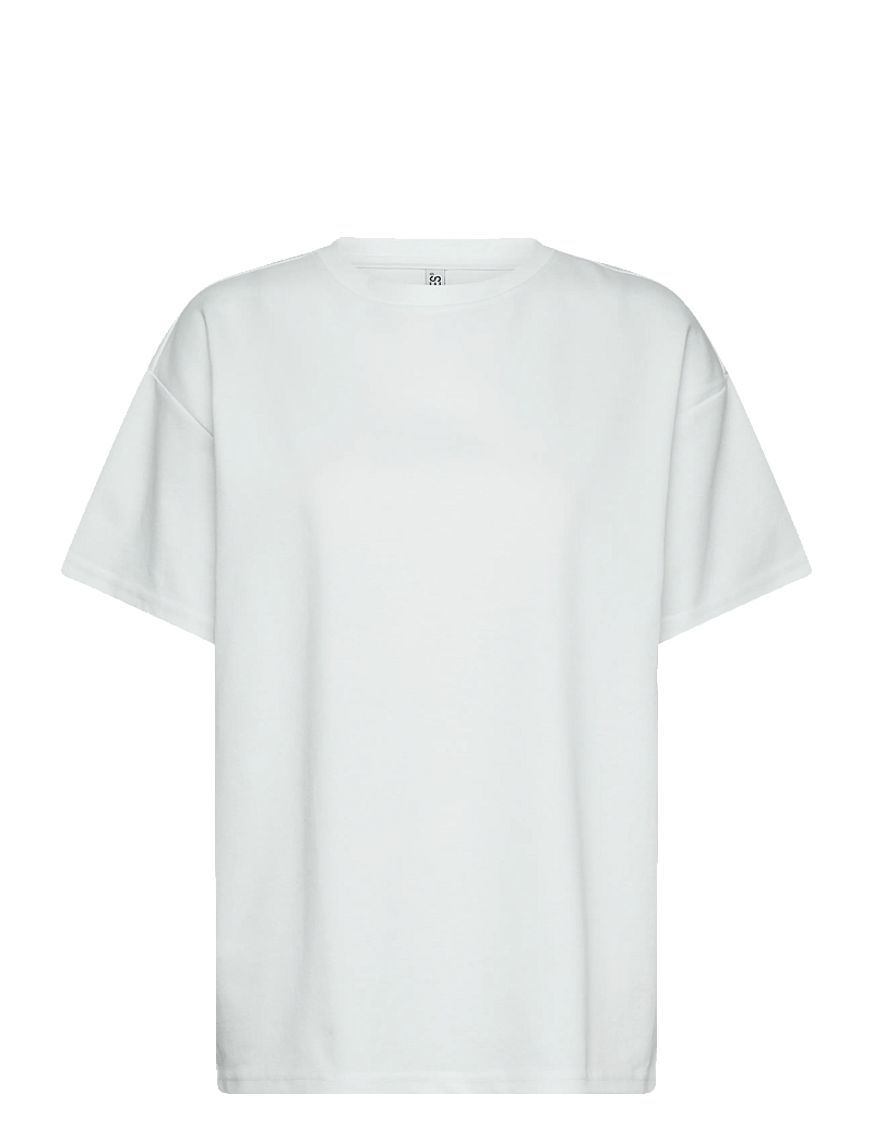Pieces - PCSKYLAR SS OVERSIZED TEE JRS NOOS - t-shirts - bright white - 1