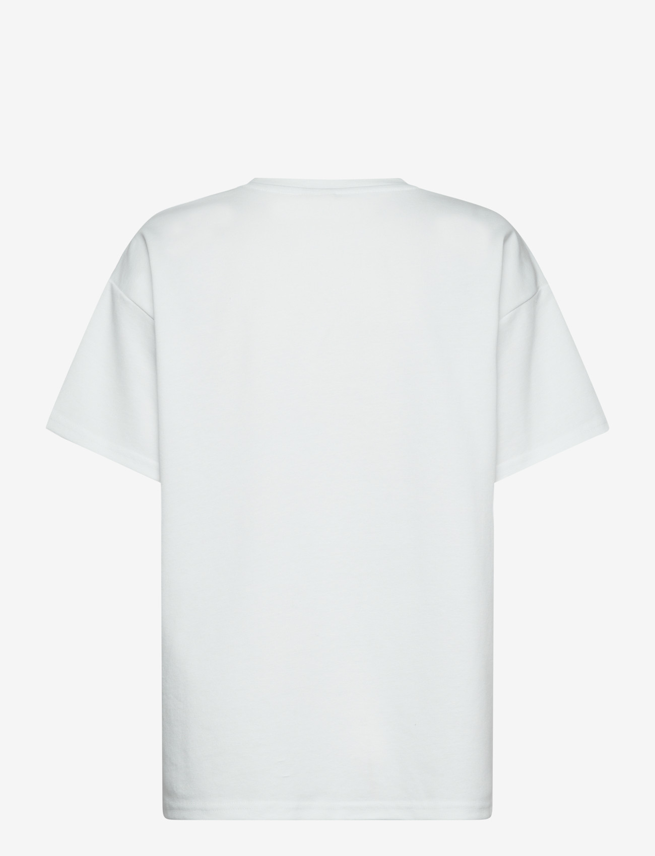 Pieces - PCSKYLAR SS OVERSIZED TEE JRS NOOS - t-shirts - bright white - 2