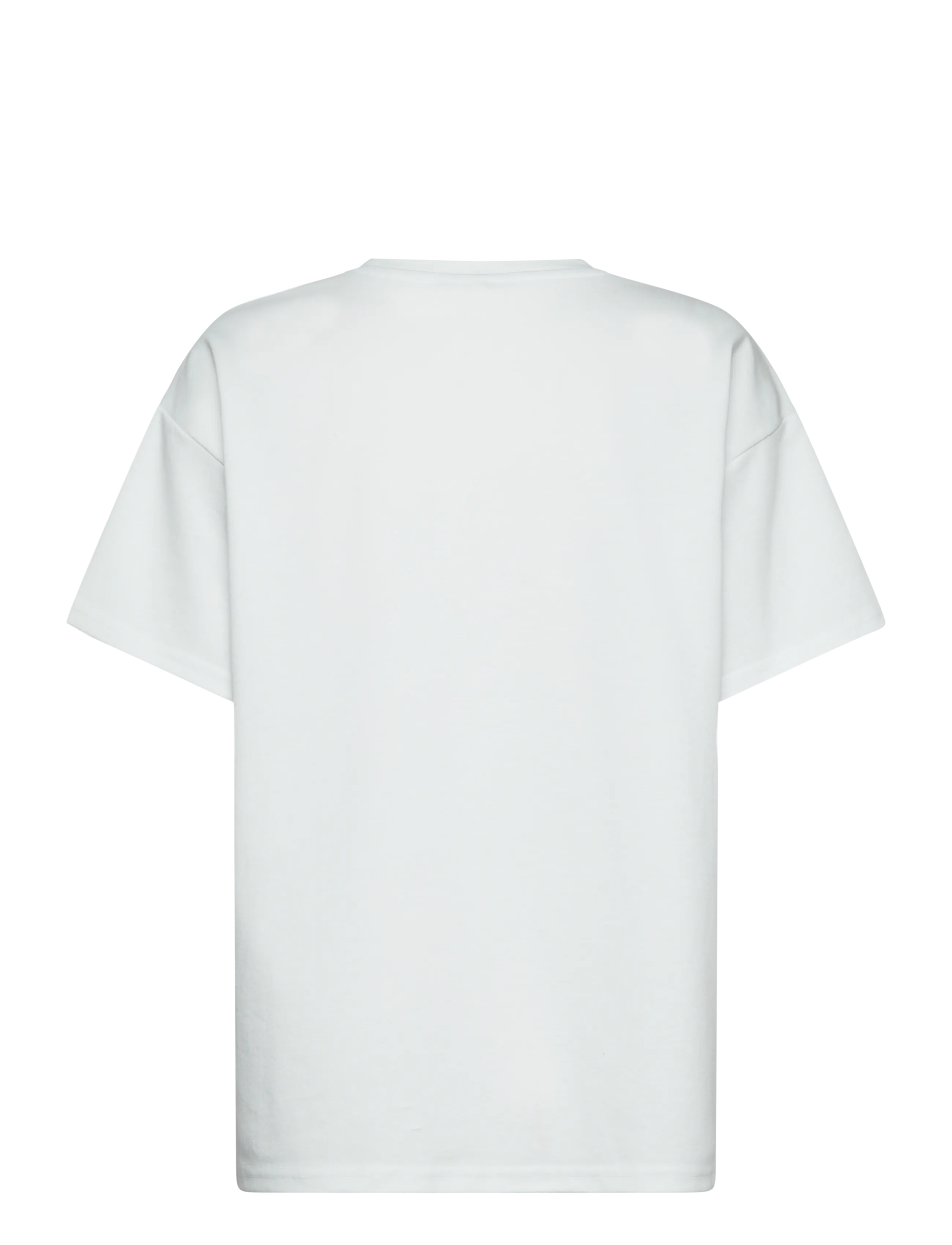 Pieces - PCSKYLAR SS OVERSIZED TEE JRS NOOS - t-shirts - bright white - 2