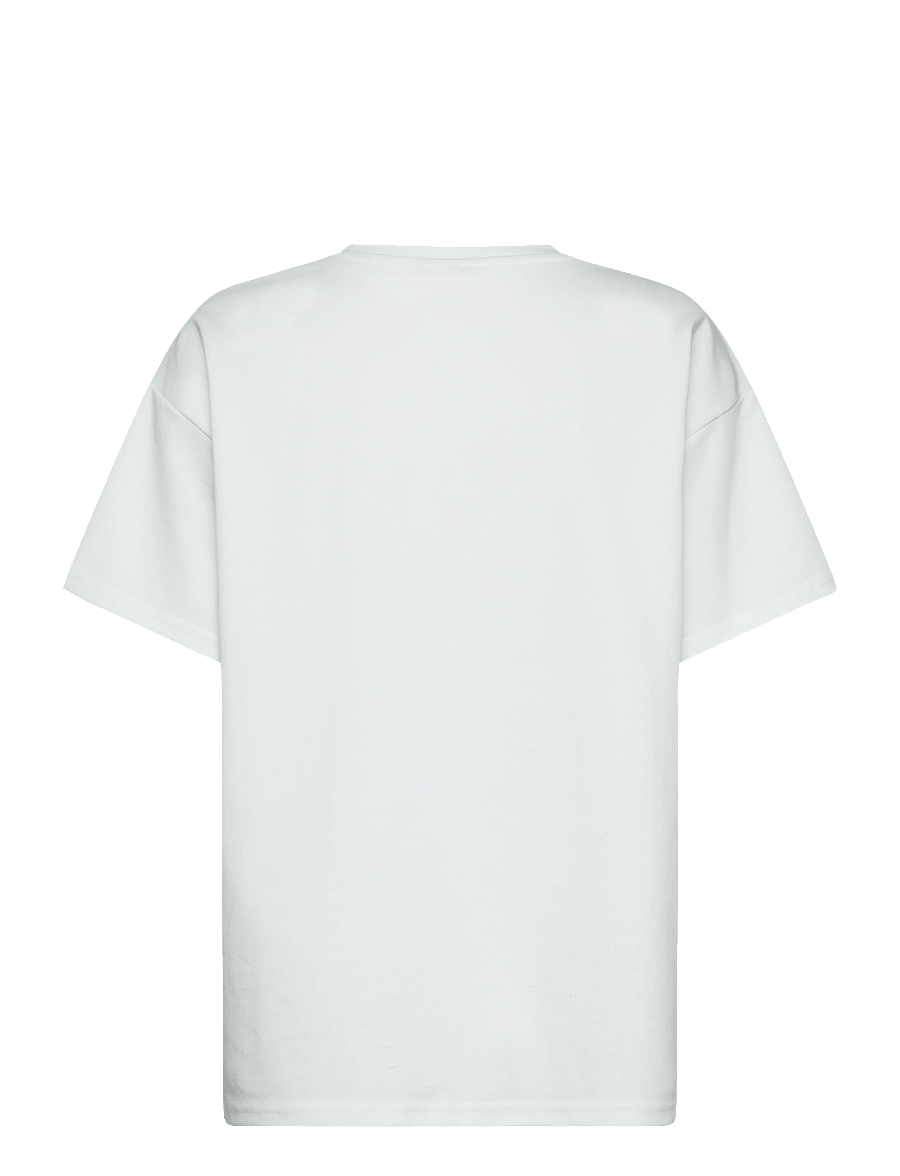 Pieces - PCSKYLAR SS OVERSIZED TEE JRS NOOS - t-särgid - bright white - 2