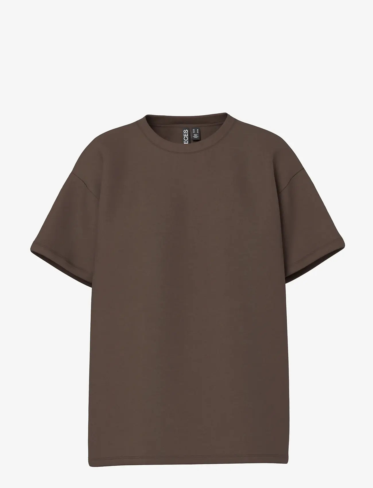 Pieces - PCSKYLAR SS OVERSIZED TEE JRS NOOS - t-shirts - hot fudge - 1