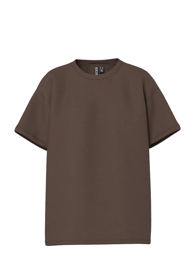 Pieces - PCSKYLAR SS OVERSIZED TEE JRS NOOS - t-shirts - hot fudge - 1