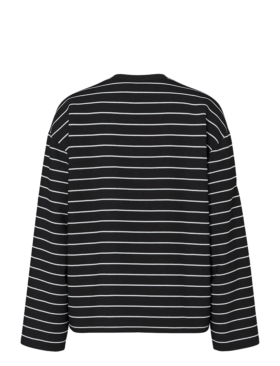 Pieces - PCSADIE LS TOP JRS NOOS BC - long-sleeved tops - black - 2