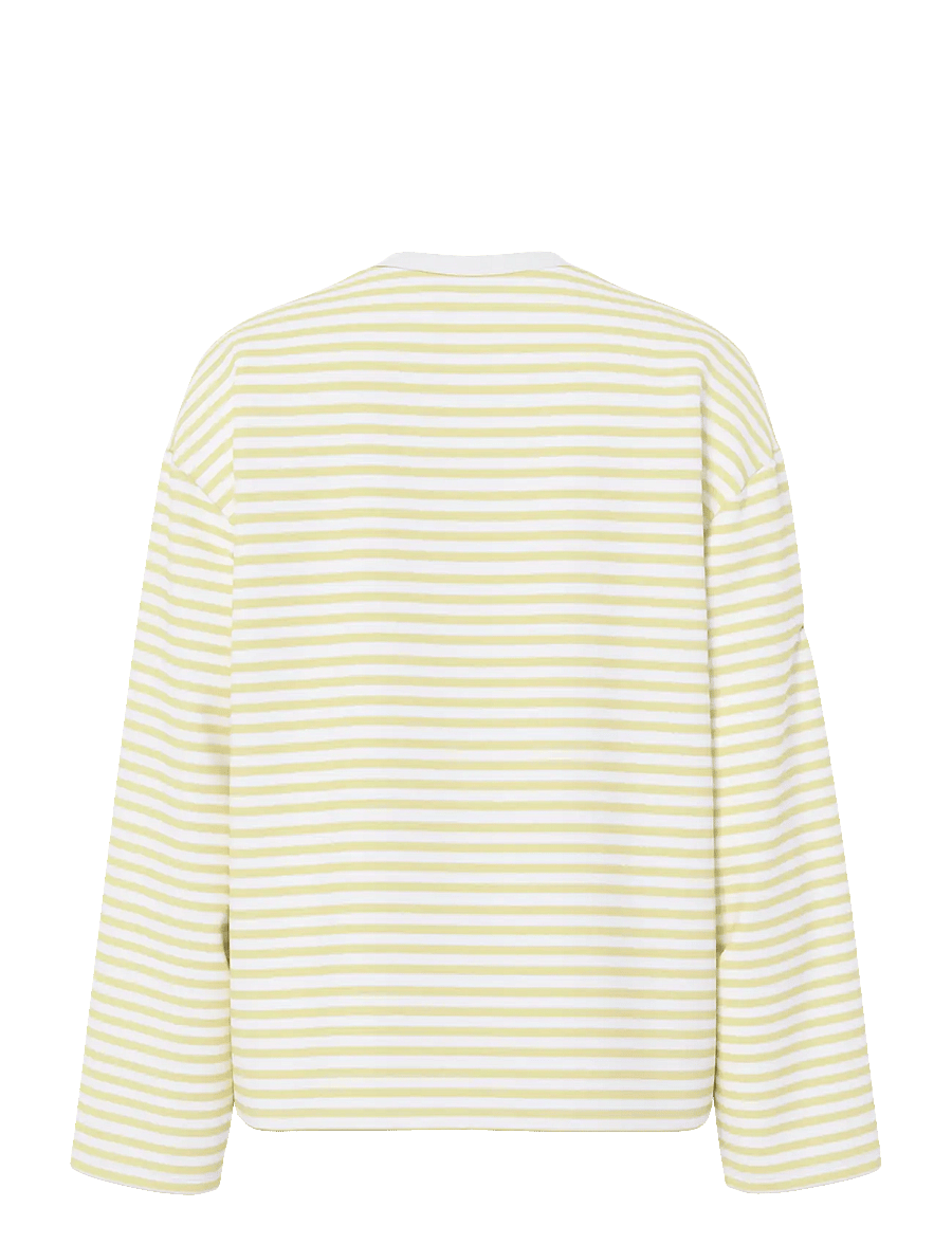 Pieces - PCSADIE LS TOP JRS NOOS BC - langärmlige tops - bright white - 2