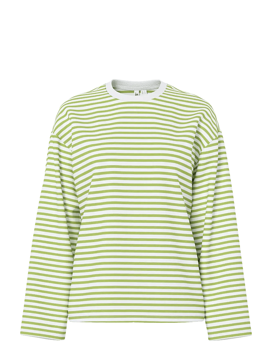 Pieces - PCSADIE LS TOP JRS NOOS BC - langärmlige tops - bright white - 1