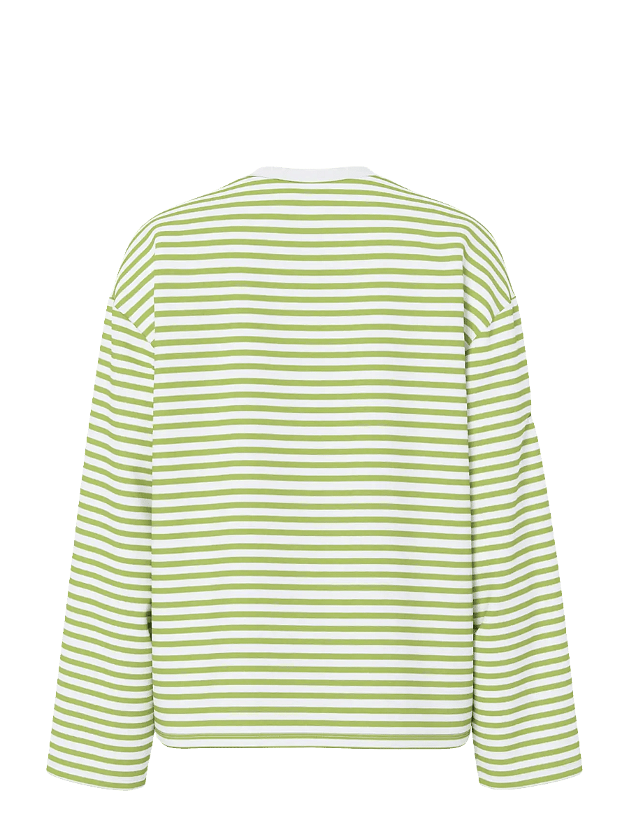 Pieces - PCSADIE LS TOP JRS NOOS BC - langärmlige tops - bright white - 2