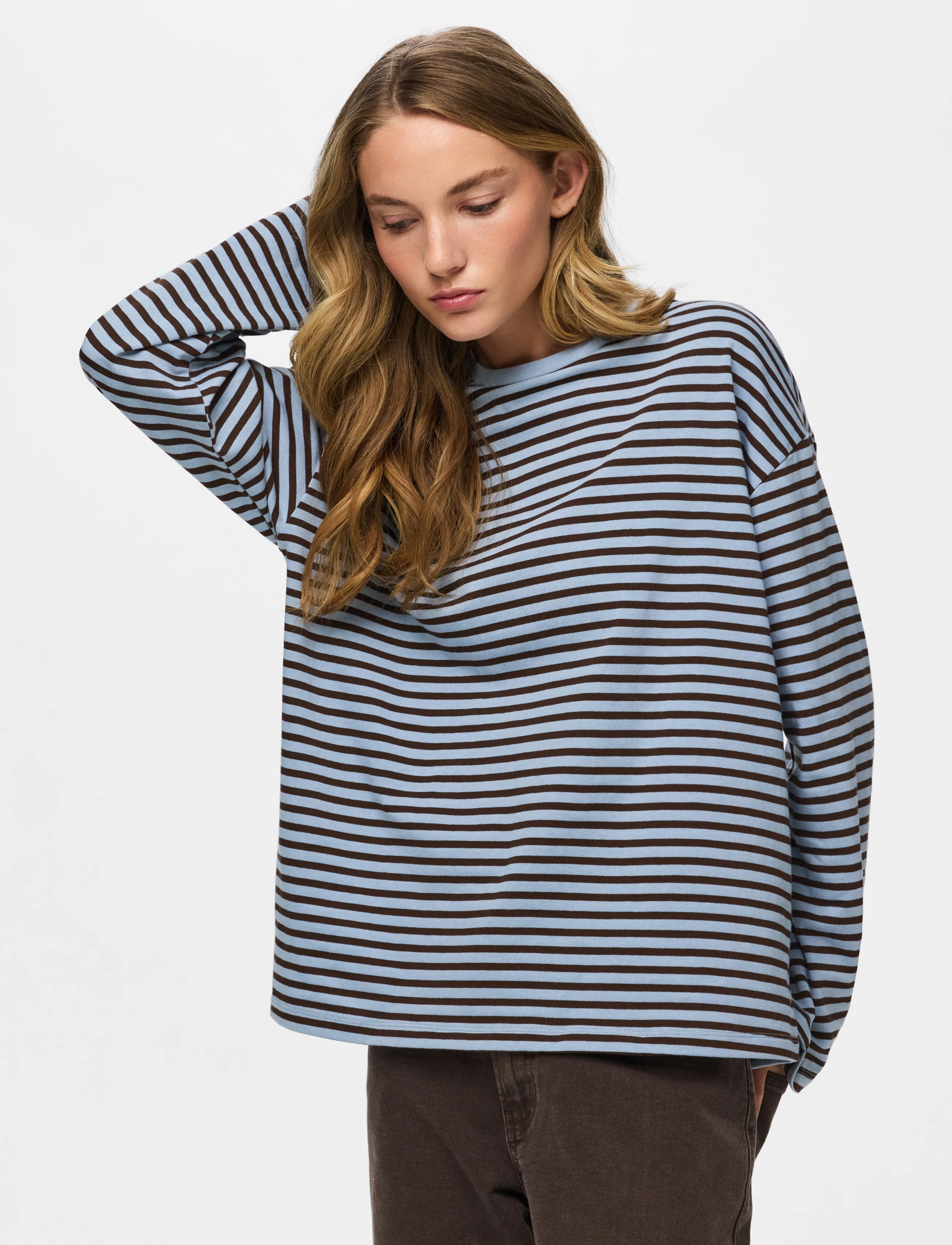 PIECES Pcsadie Ls Top Jrs Noos Bc blusar dam – bild 5