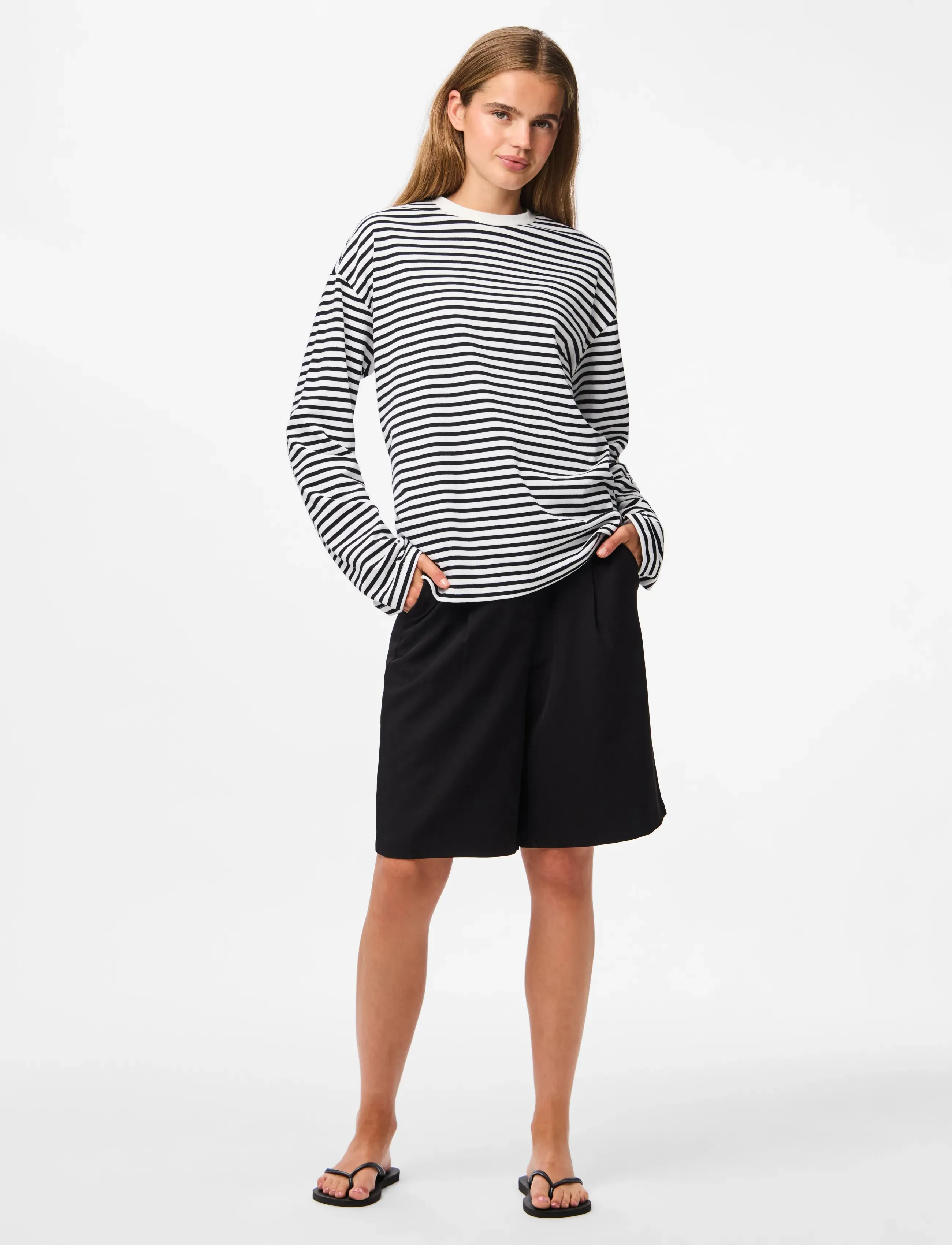 PIECES Pcsadie Ls Top Jrs Noos Bc blusar dam – bild 6