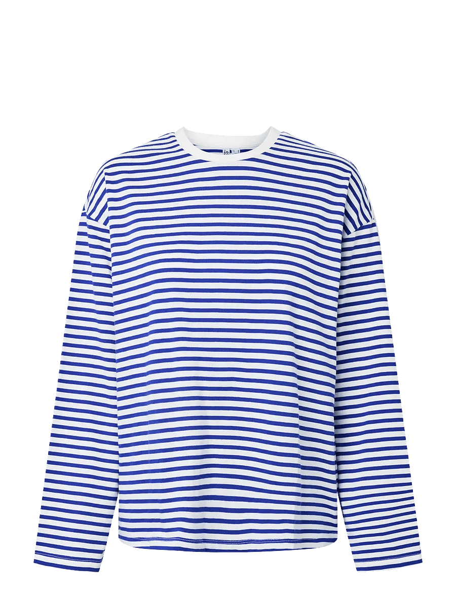 Pieces - PCSADIE LS TOP JRS NOOS BC - långärmade toppar - cloud dancer - 1