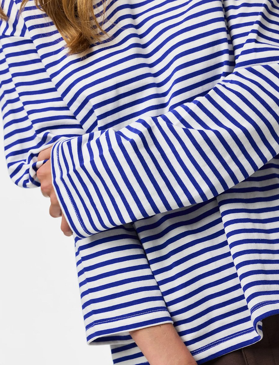Pieces - PCSADIE LS TOP JRS NOOS BC - långärmade toppar - cloud dancer - 5