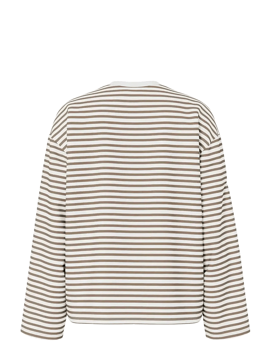 Pieces - PCSADIE LS TOP JRS NOOS BC - t-shirts met lange mouwen - cloud dancer - 2