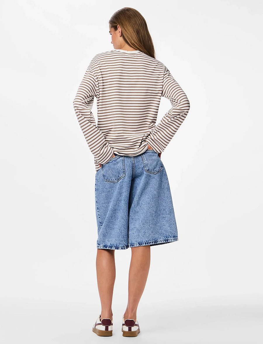 Pieces - PCSADIE LS TOP JRS NOOS BC - t-shirts met lange mouwen - cloud dancer - 3