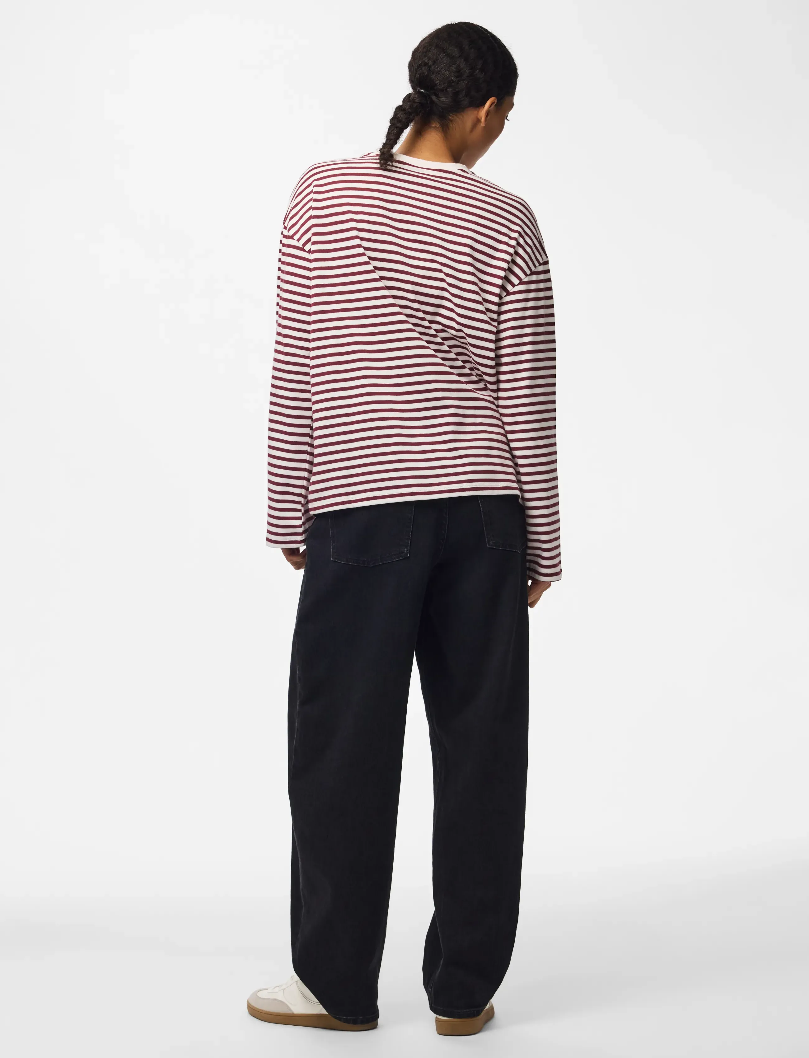 Pieces - PCSADIE LS TOP JRS NOOS BC - long-sleeved tops - cloud dancer - 3