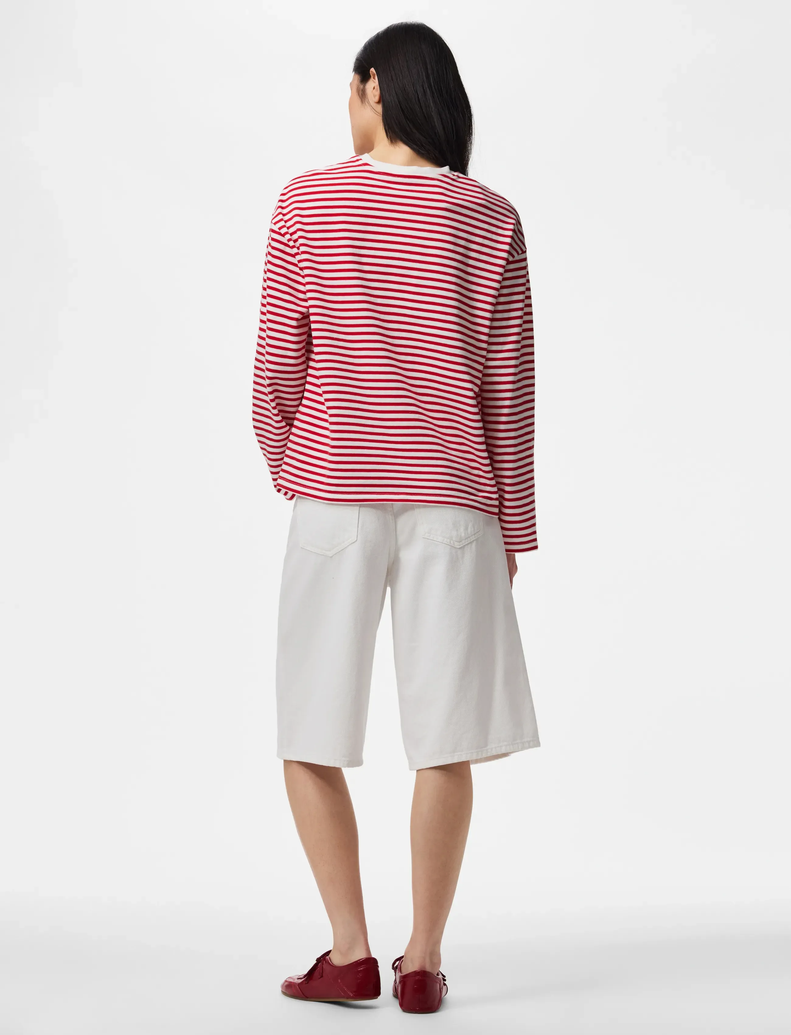 Pieces - PCSADIE LS TOP JRS NOOS BC - long-sleeved tops - cloud dancer - 3