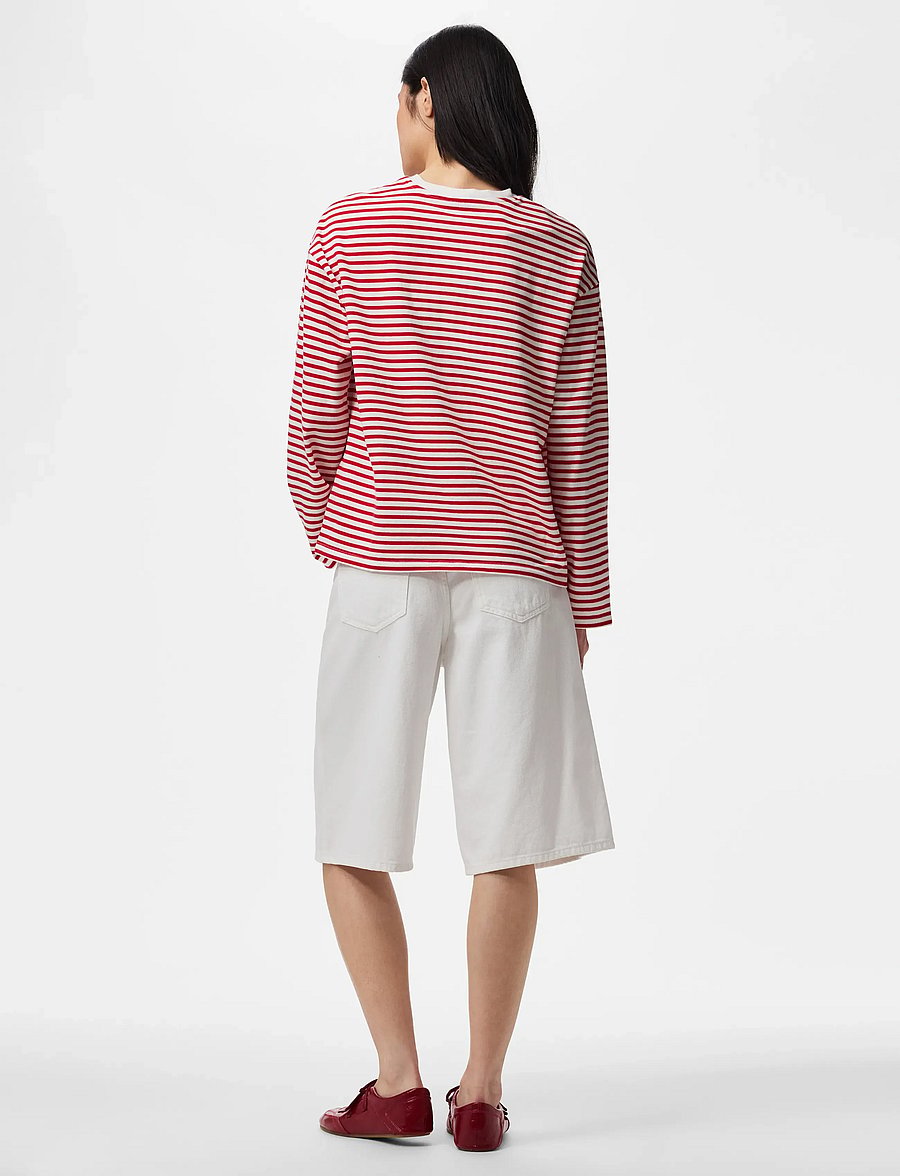 Pieces - PCSADIE LS TOP JRS NOOS BC - pikkade varrukatega topid - cloud dancer - 3