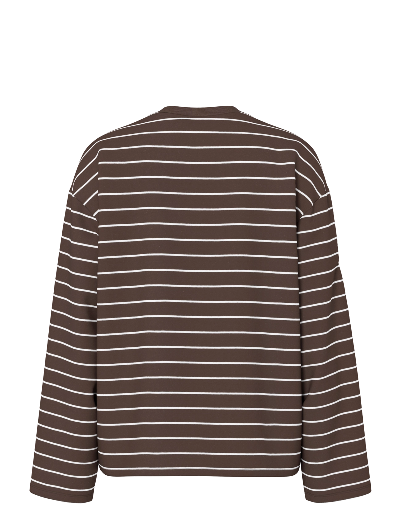 Pieces - PCSADIE LS TOP JRS NOOS BC - långärmade toppar - hot fudge - 1