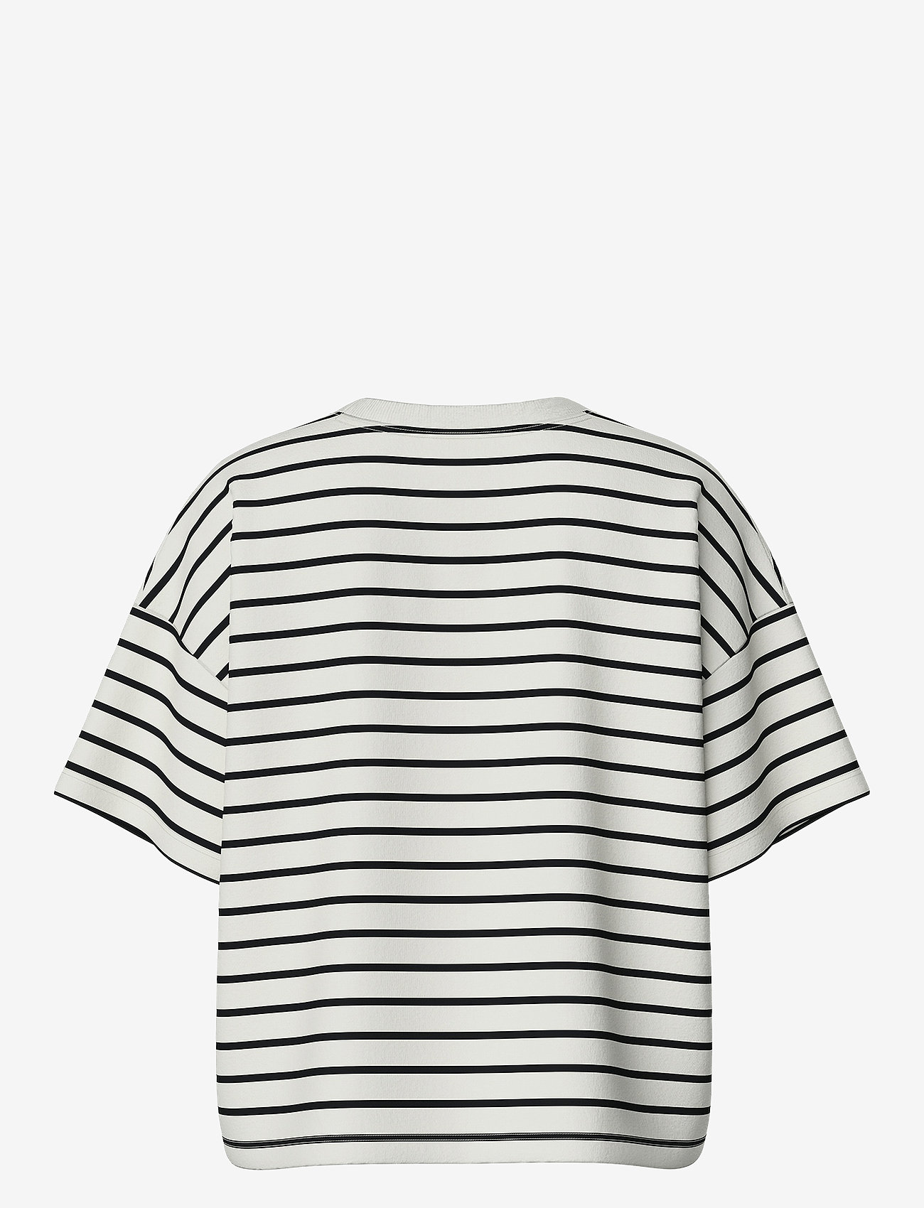 Pieces - PCCHILLI SUMMER 2/4 SWT STRIPE NOOS BC - t-shirts - cloud dancer - 2