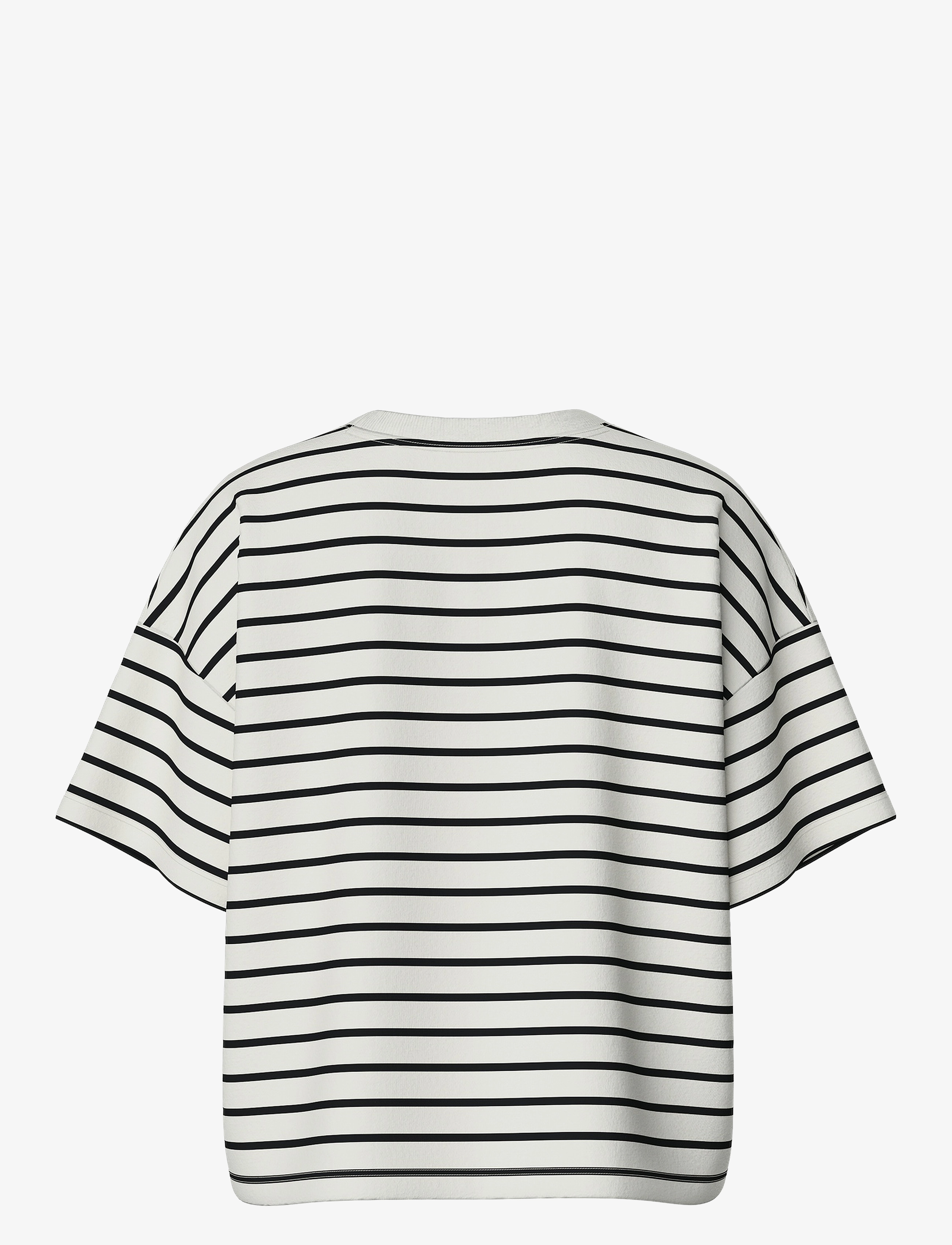 Pieces - PCCHILLI SUMMER 2/4 SWT STRIPE NOOS BC - t-shirts - cloud dancer - 2