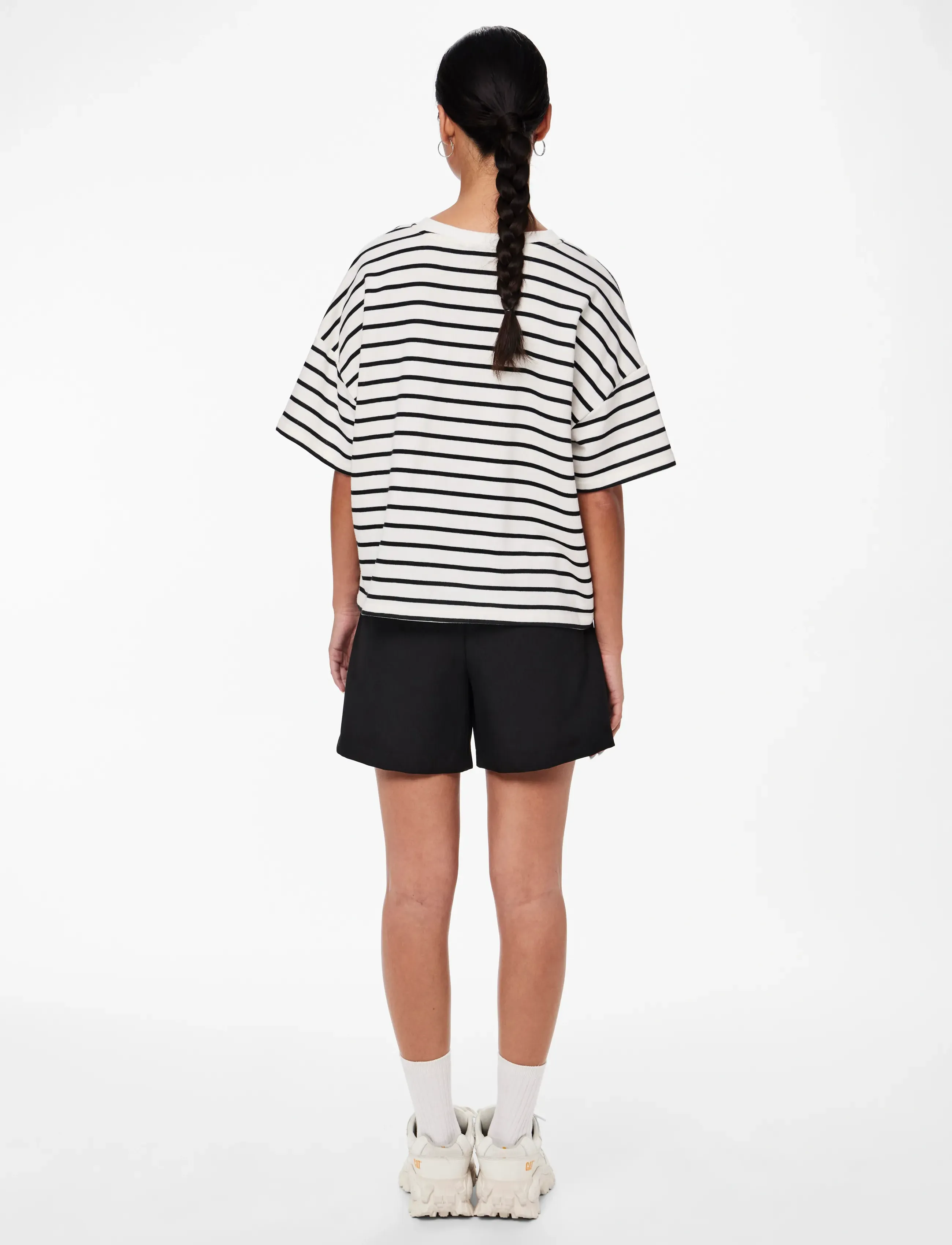 Pieces - PCCHILLI SUMMER 2/4 SWT STRIPE NOOS BC - t-shirts - cloud dancer - 3