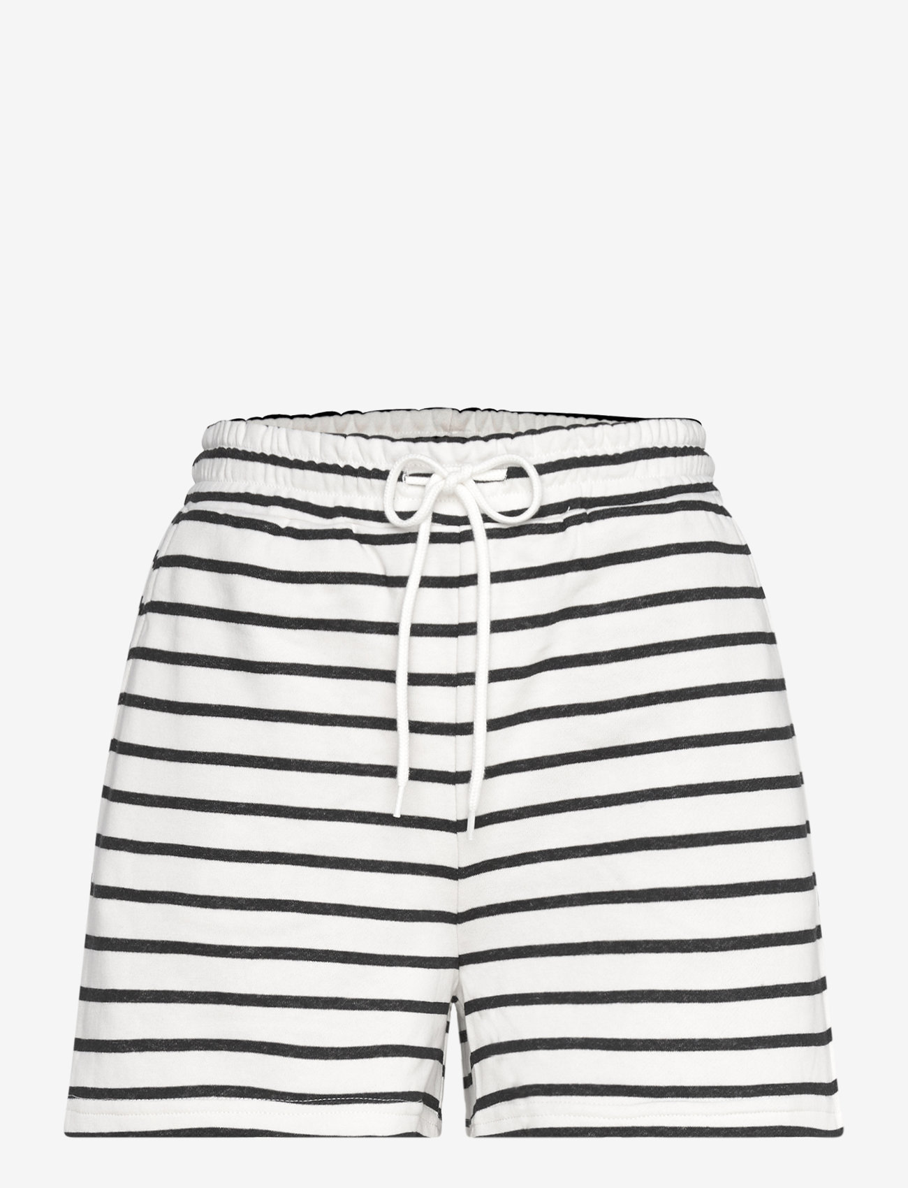 Pieces - PCCHILLI SUMMER SHORTS STRIPE UB NOOS BC - sweatshorts - cloud dancer - 1