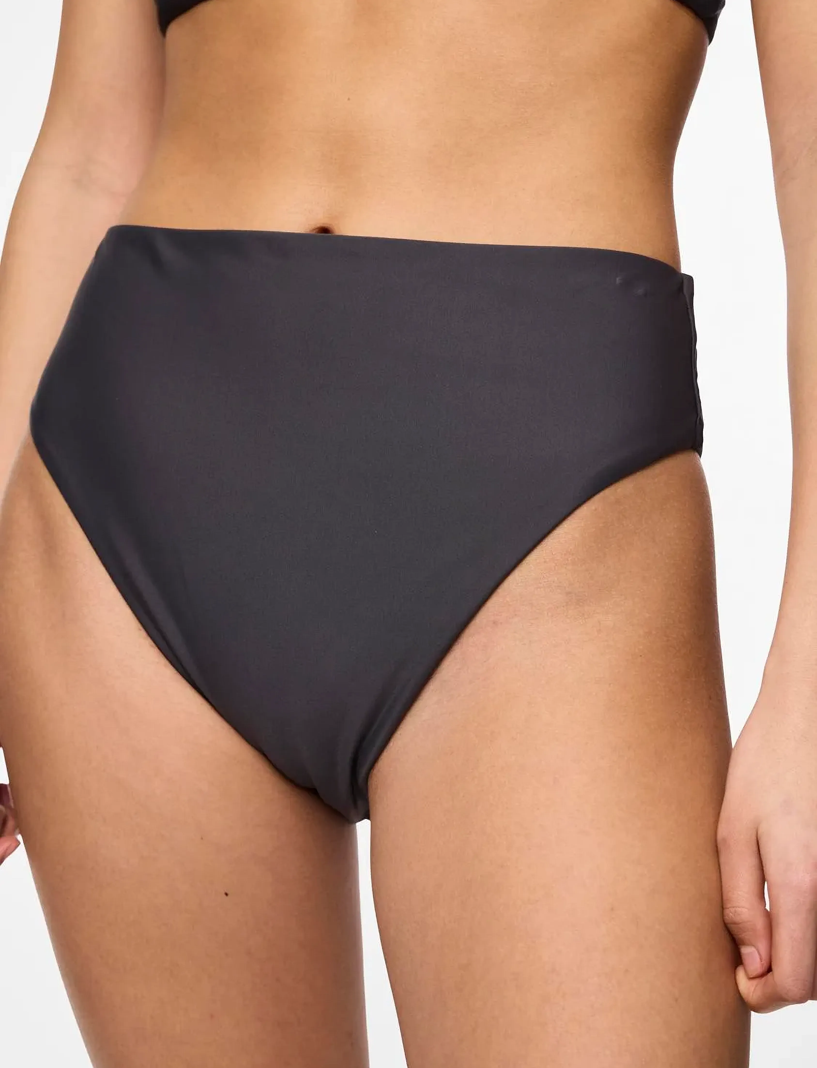 Pieces - PCANNI BIKINI ULTRA HW BRAZIL SWW BC - højtaljede bikiniunderdele - magnet - 4