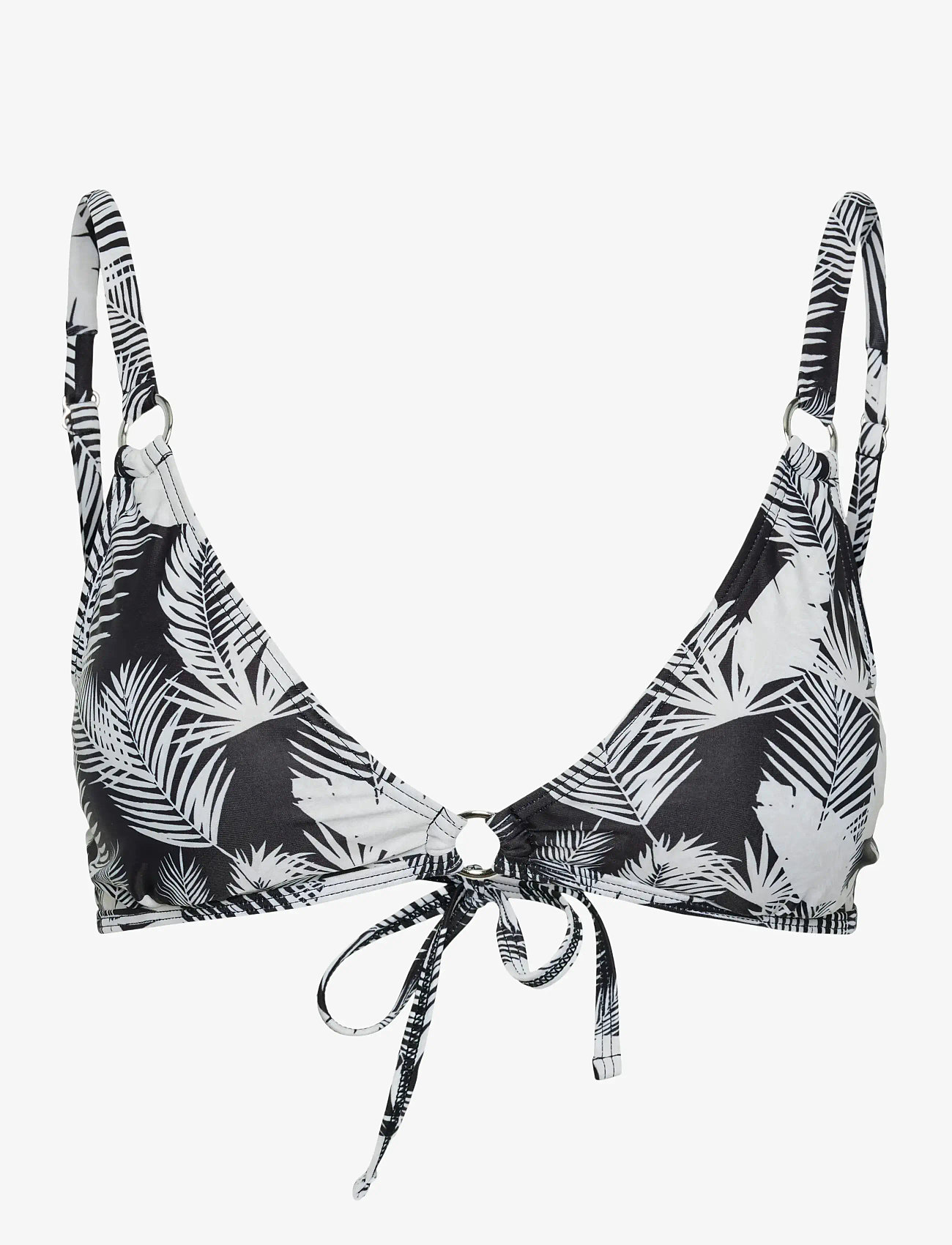 Pieces - PCAMY BIKINI TRIANGLE TOP SWW BC - kolmnurksed bikiinide ülaosad - black onyx - 0
