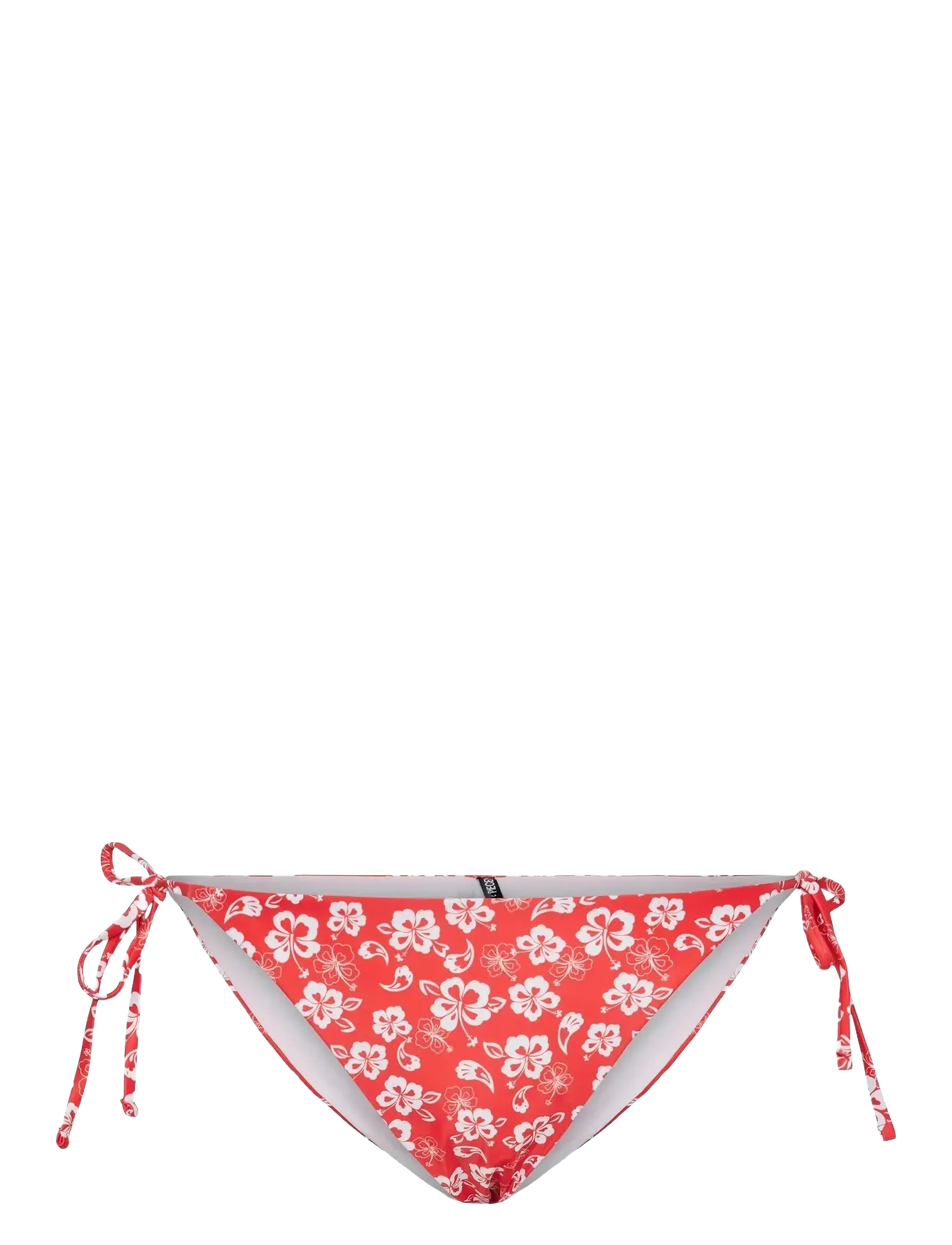 Pieces PCANNA BIKINI TIE BRIEF SWW BC - Bademode - POPPY RED / red