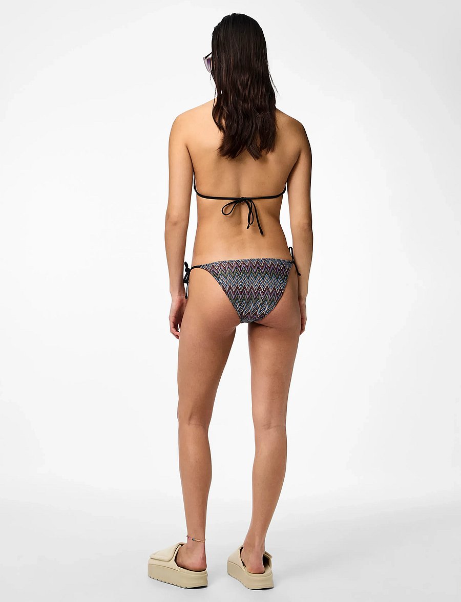 Pieces - PCADA BIKINI KNITTED BRAZIL - side tie bikinitrosor - eggnog - 3