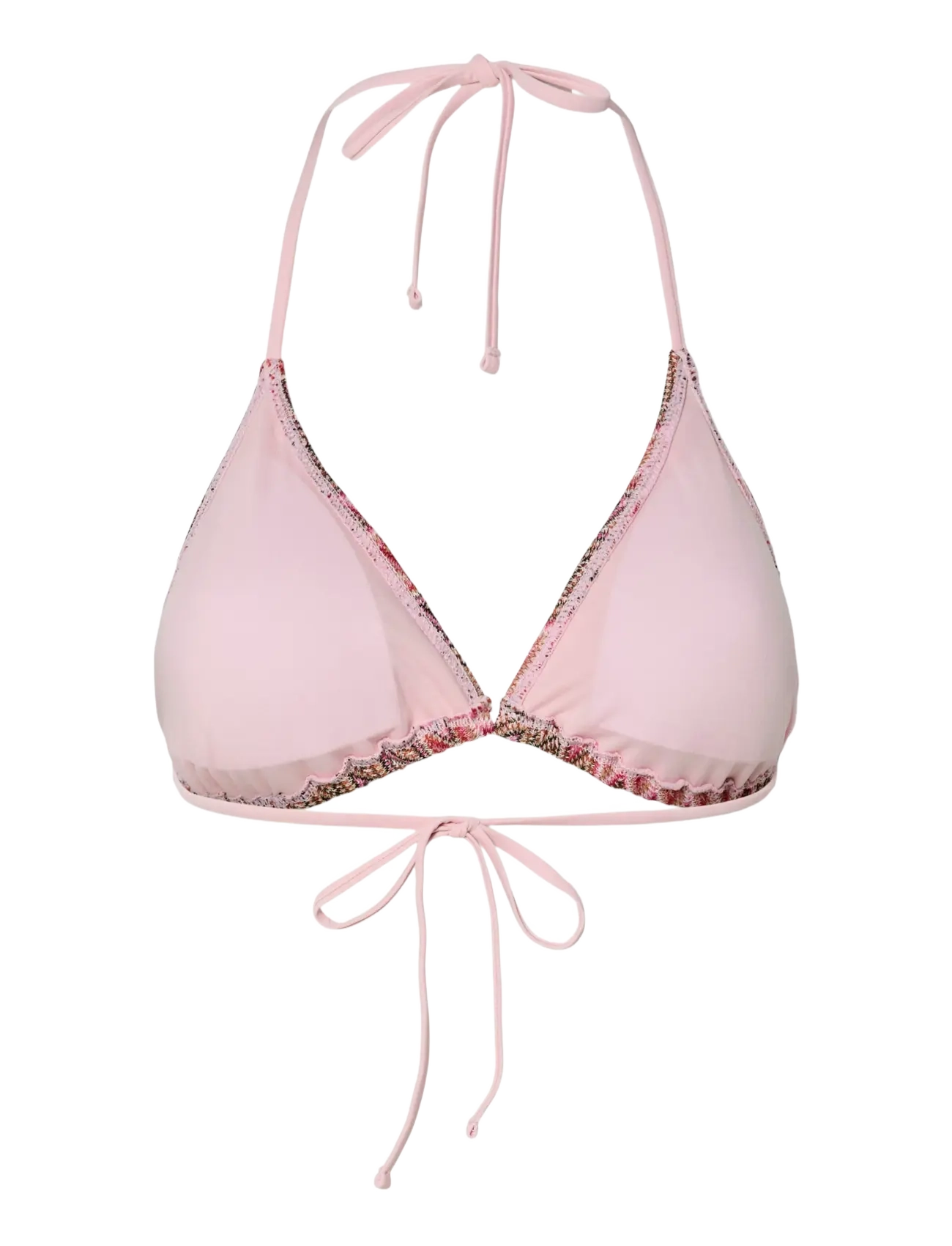 Pieces - PCADA BIKINI KNITTED TRIANGLE TOP - triangle bikinis - rose shadow - 2