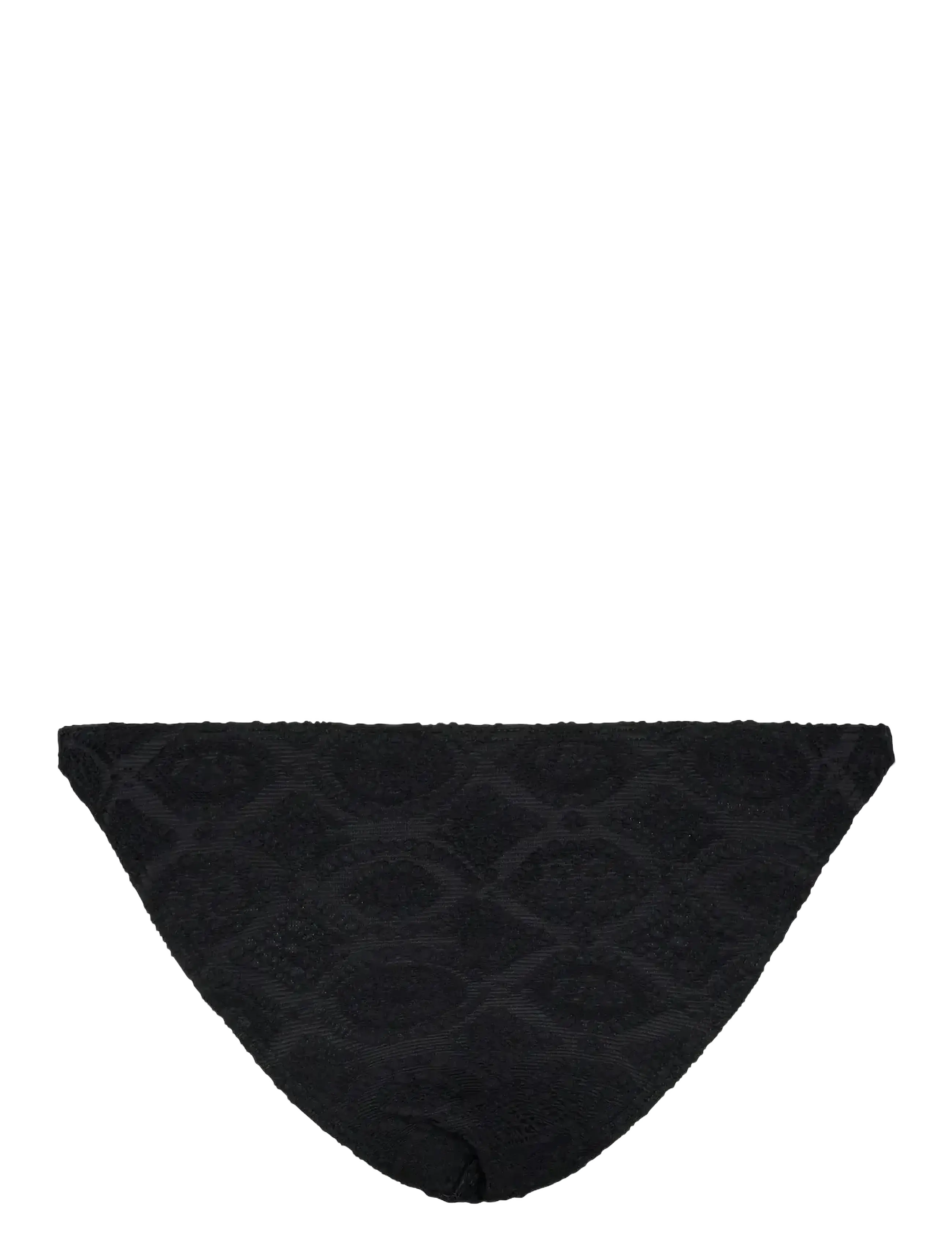 Pieces - PCARIANA BIKINI TANGA LACE BRAZIL SWW BC - bikini-slips - black onyx - 1